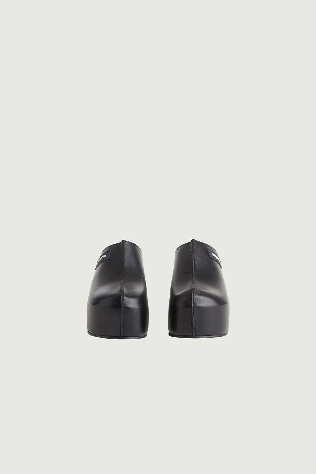  Dép Nữ Coperni Branded Clog Wedge 'Black' 