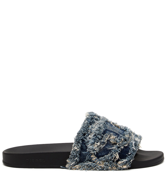  Dép Nữ Diesel Sa-Slide D Denim 'Blue' 