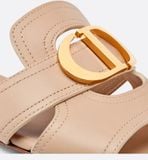  Dép Nữ Dior 30 Montaigne Slide 'Nude' 