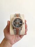  Đồng Hồ Nam Rolex Datejust 'Silver Pink' 