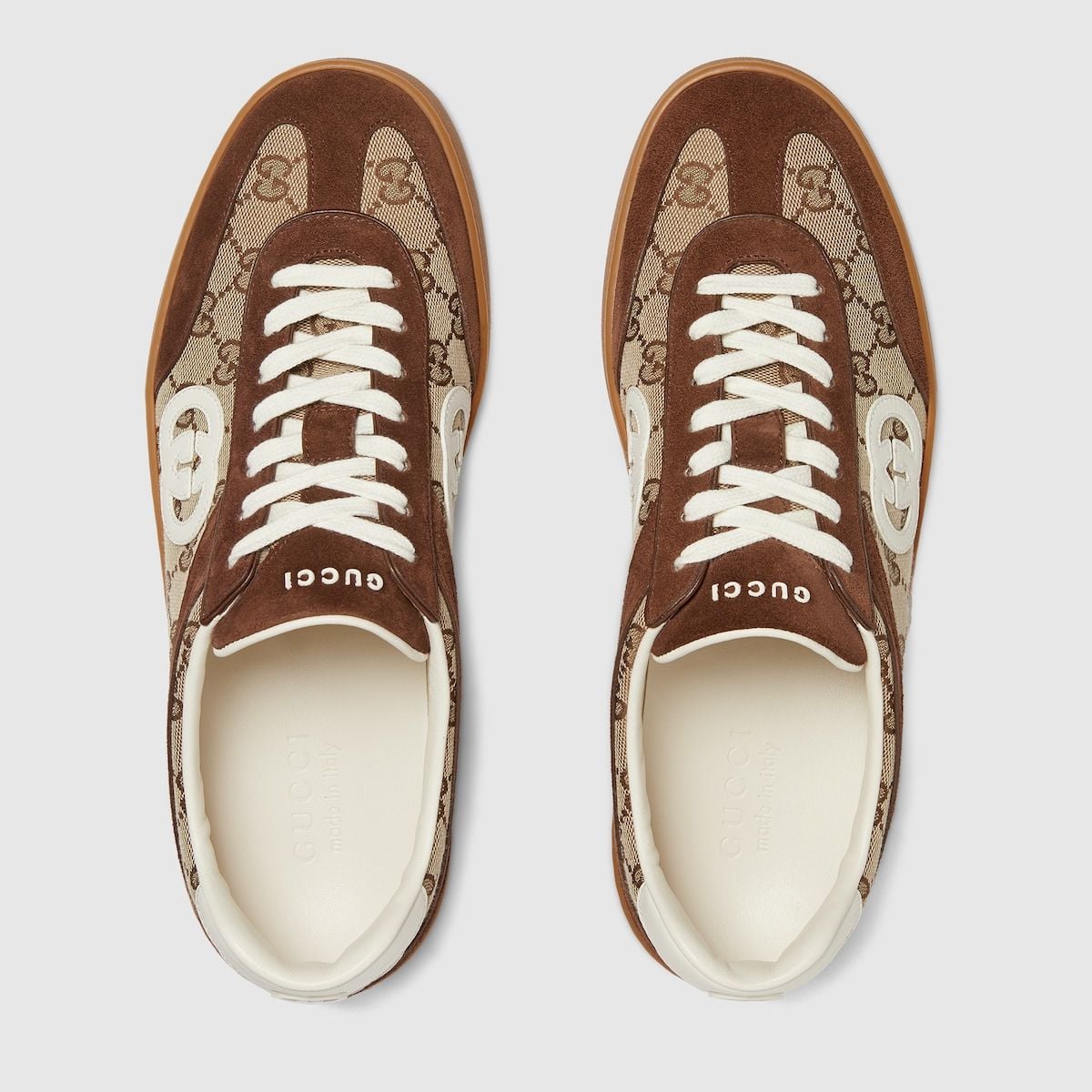  Giày Nam Gucci G75 Trainer 'Brown' 