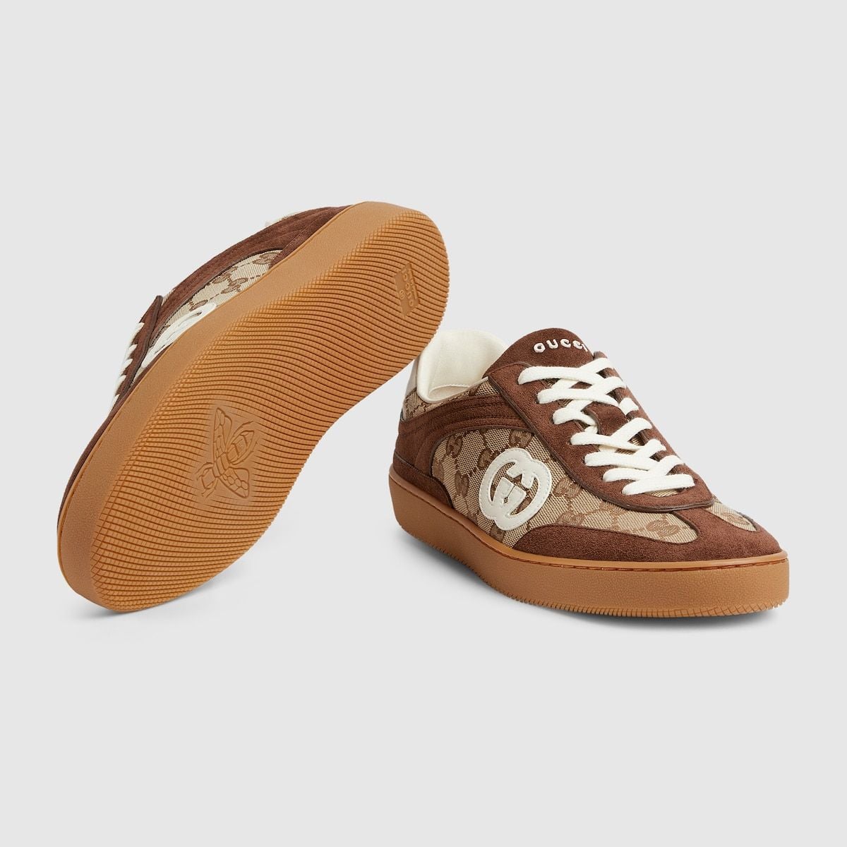  Giày Nam Gucci G75 Trainer 'Brown' 