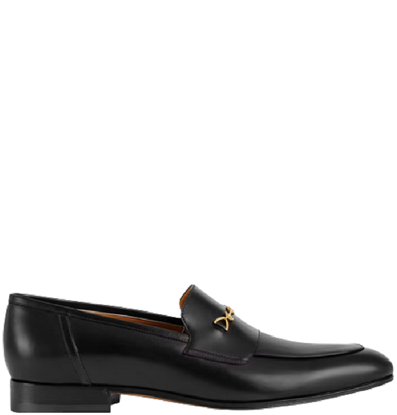  Giày Nam Gucci Loafer Horsebit 'Black' 