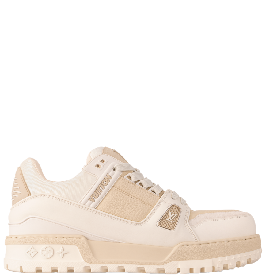  Giày Nam Louis Vuitton LV Maxi Trainers 'White' 