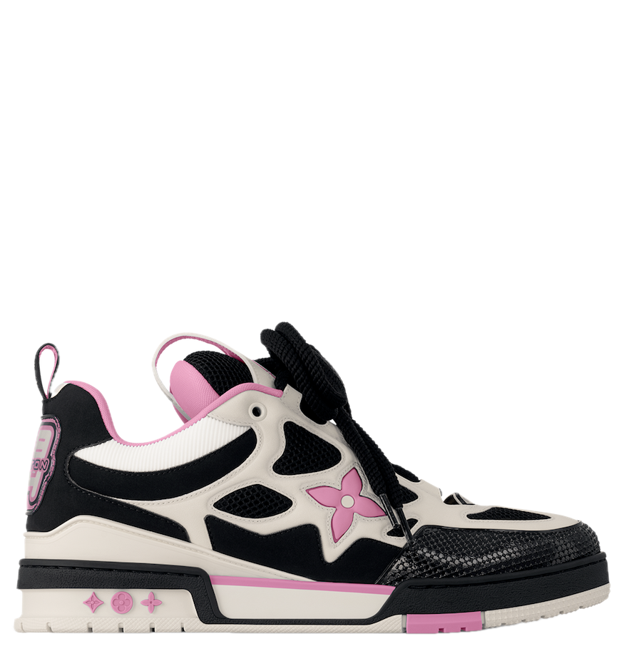  Giày Nam Louis Vuitton LV Skate Trainers 'Rose' 