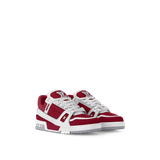  Giày Nam Louis Vuitton LV Trainers 'Sari Red' 