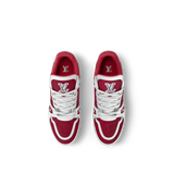  Giày Nam Louis Vuitton LV Trainers 'Sari Red' 