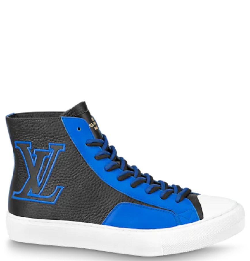  Giày Nam Louis Vuitton Tatto Trainers 'Black' 