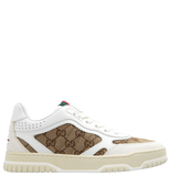  Giày Nữ Gucci Re-web Trainer 'Beige' 