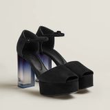  Giày Nữ Hermes Fever 70 Sandal 'Noir' 