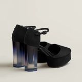  Giày Nữ Hermes Fever 70 Sandal 'Noir' 