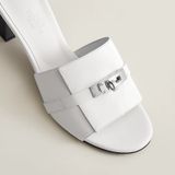  Giày Nữ Hermes Gigi 50 Sandal 'Blanc' 