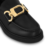  Giày Nữ Louis Vuitton Academy Loafers 'Black' 