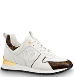  Giày Nữ Louis Vuitton Run Away Trainers 'White' 