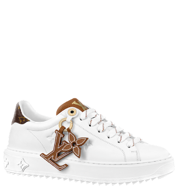  Giày Nữ Louis Vuitton Time Out Trainers 'White' 