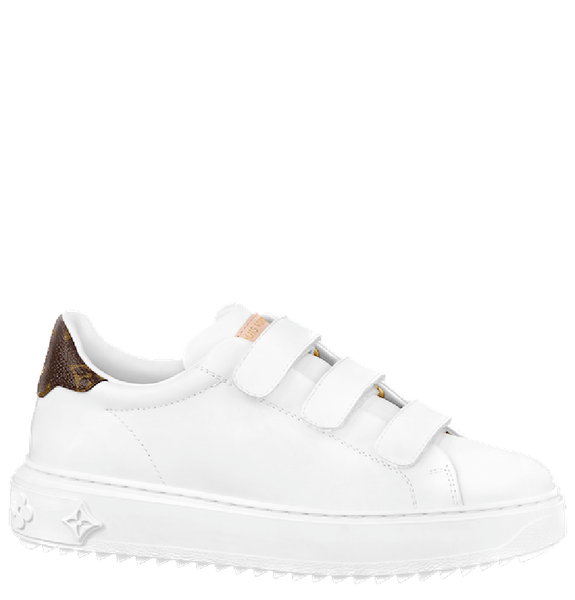  Giày Nữ Louis Vuitton Time Out Trainers 'White' 