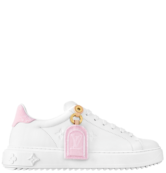  Giày Nữ Louis Vuitton Time Out Trainers 'White' 