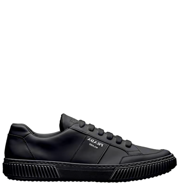  Giày Nam Prada Leather Laced 'Black' 