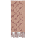  Khăn Gucci GG Cashmere Shawl 'Brown' 