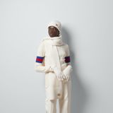  Khăn Gucci Knit Wool Scarf 'Ivory' 