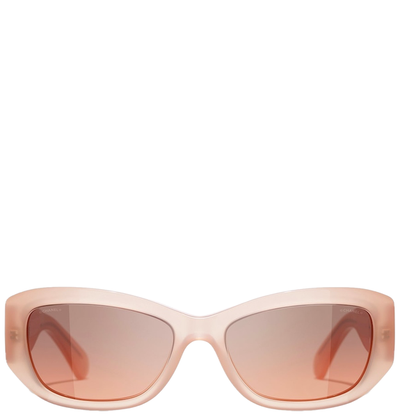  Kính Nữ Chanel Sunglasses 'Peach Orange' 