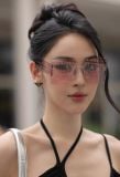  Kính Nữ Dior Oblique Sunglasses 'Pink' 
