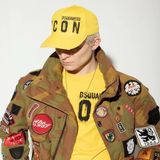  Mũ Dsquared2 Icon Spray 'Yellow' 