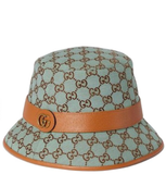  Mũ Gucci GG Canvas Bucket Hat 'Blue' 