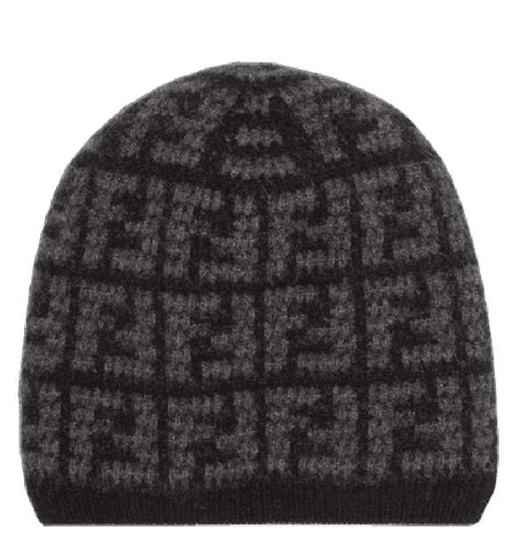  Mũ Nam Fendi Cashmere Skullcap 'Black' 