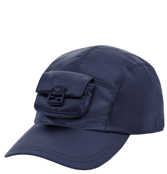  Mũ Nam Fendi Nylon Baseball Cap 'Blue' 