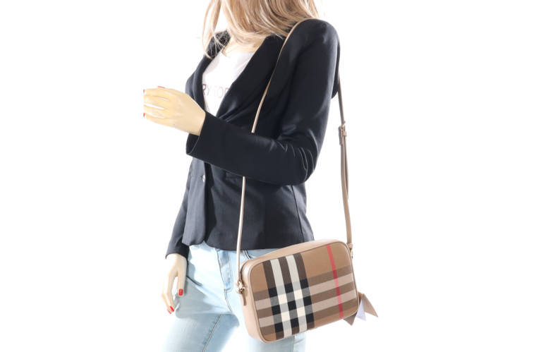  Túi Burberry Large Camera Bag 'Beige Brown' 