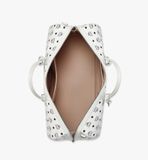  Túi MCM Ottomar Weekender Bag 'White' 