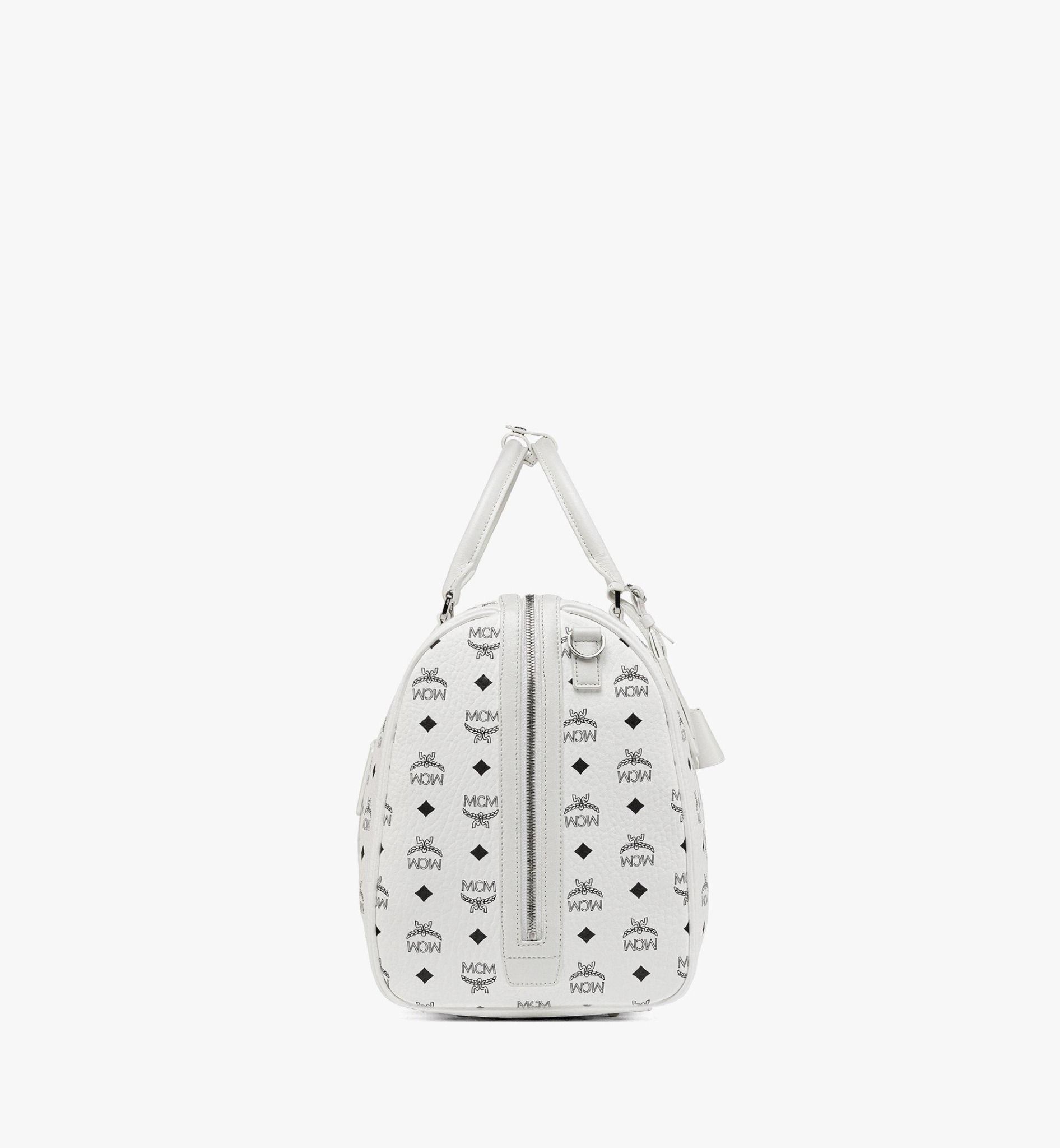  Túi MCM Ottomar Weekender Bag 'White' 