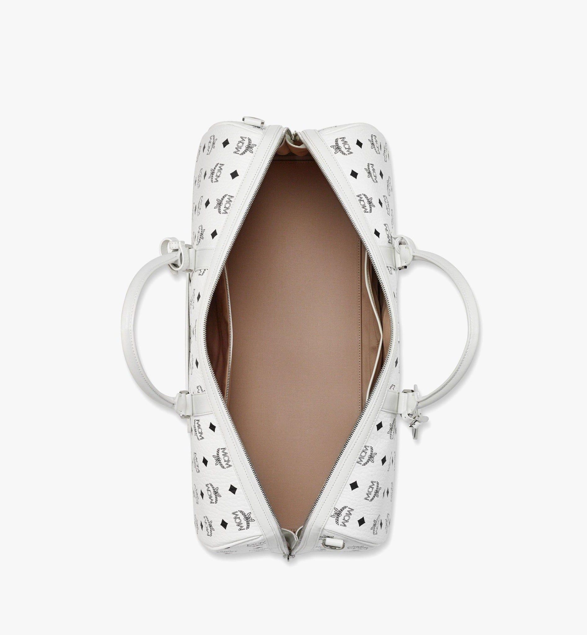  Túi MCM Ottomar Weekender Bag 'White' 