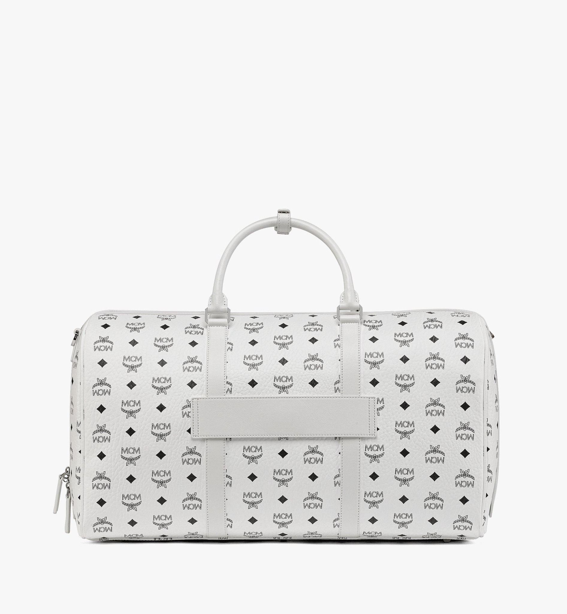  Túi MCM Ottomar Weekender Bag 'White' 