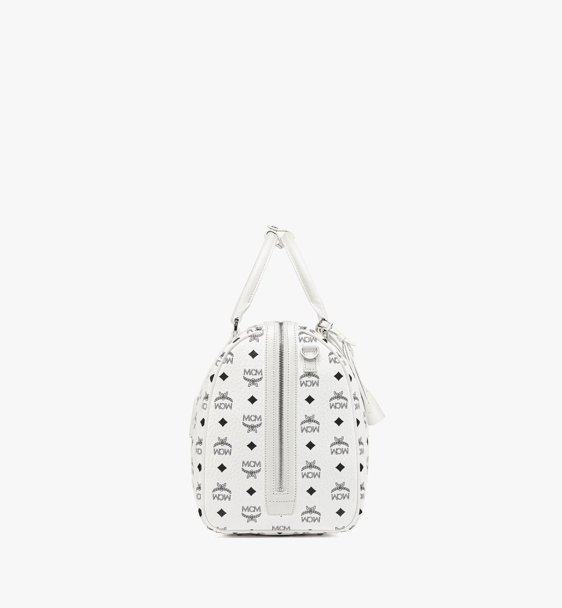  Túi MCM Ottomar Weekender Bag 'White' 