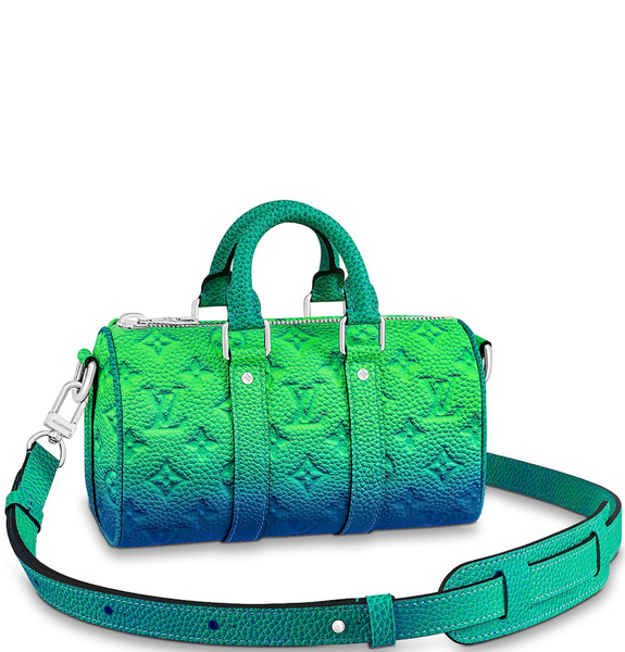  Túi Nam Louis Vuitton Keepall XS 'Blue Green' 