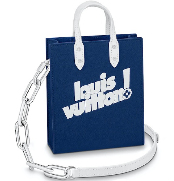  Túi Nam Louis Vuitton Sac Plat Xs 'Navy Blue' 
