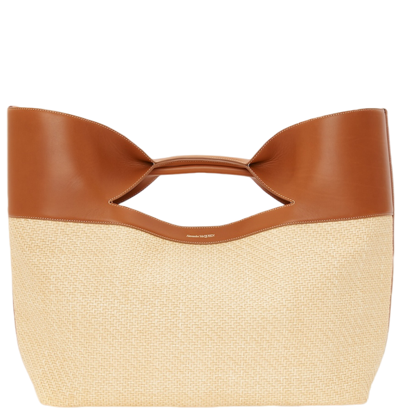  Túi Nữ Alexander McQueen Bow 'Natural' 