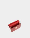  Túi Nữ Bally Ollam Mini Top Handle Bag 'Red' 