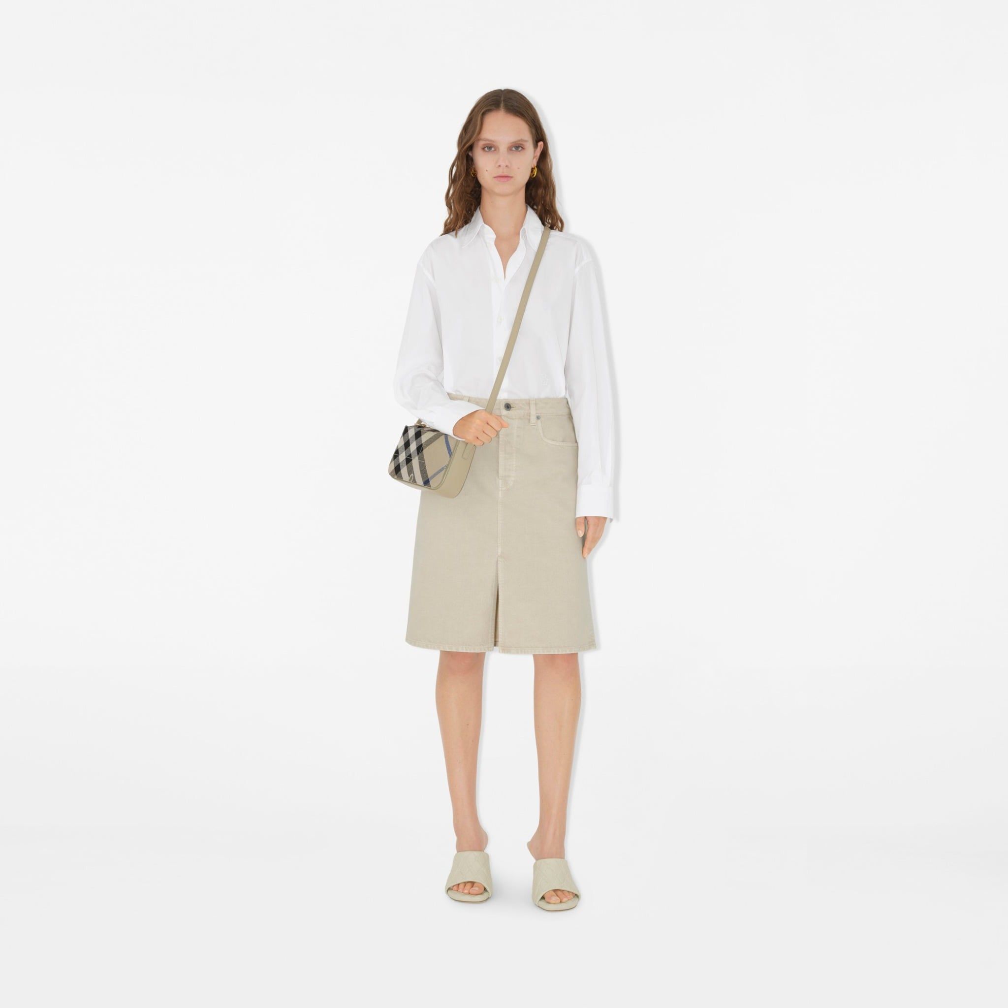  Túi Nữ Burberry Snip Crossbody Bag 'Lichen' 