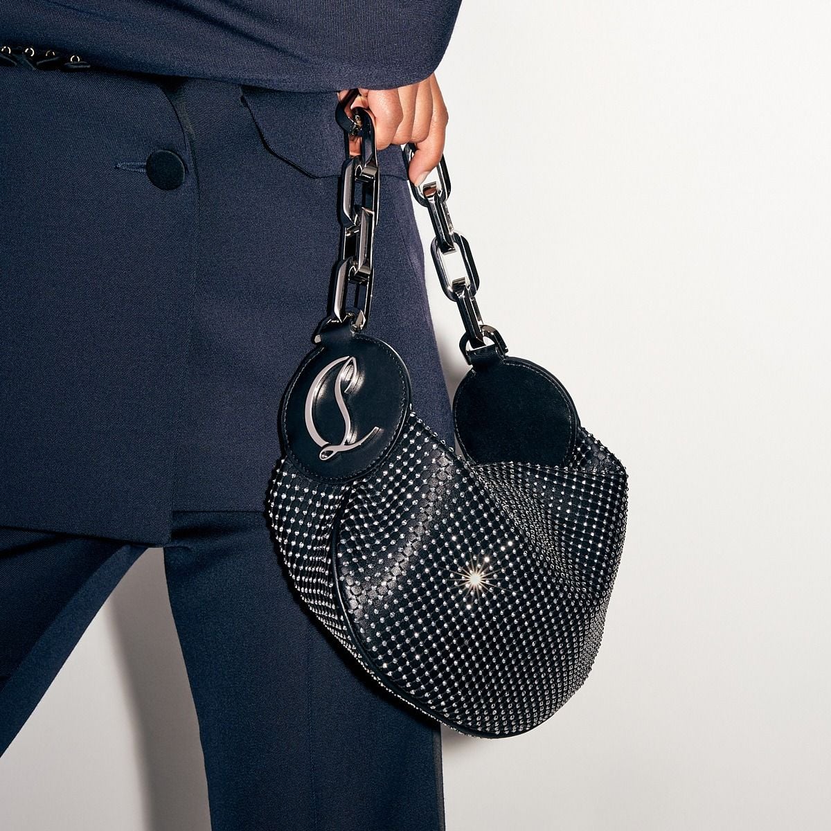  Túi Nữ Christian Louboutin Le 54 'Black' 