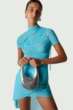  Túi Nữ Coperni Mini Swipe Bag 'Silver' 