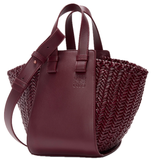  Túi Nữ Loewe Compact Hammock Bag 'Burgundy' 