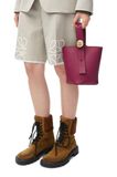  Túi Nữ Loewe Mini Pebble Bucket 'Crimson' 