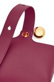  Túi Nữ Loewe Mini Pebble Bucket 'Crimson' 
