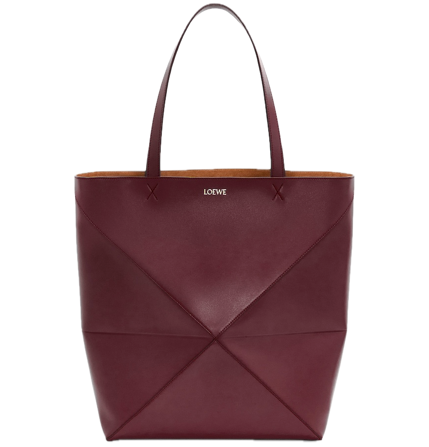  Túi Nữ Loewe XL Puzzle Fold Tote 'Burgundy' 