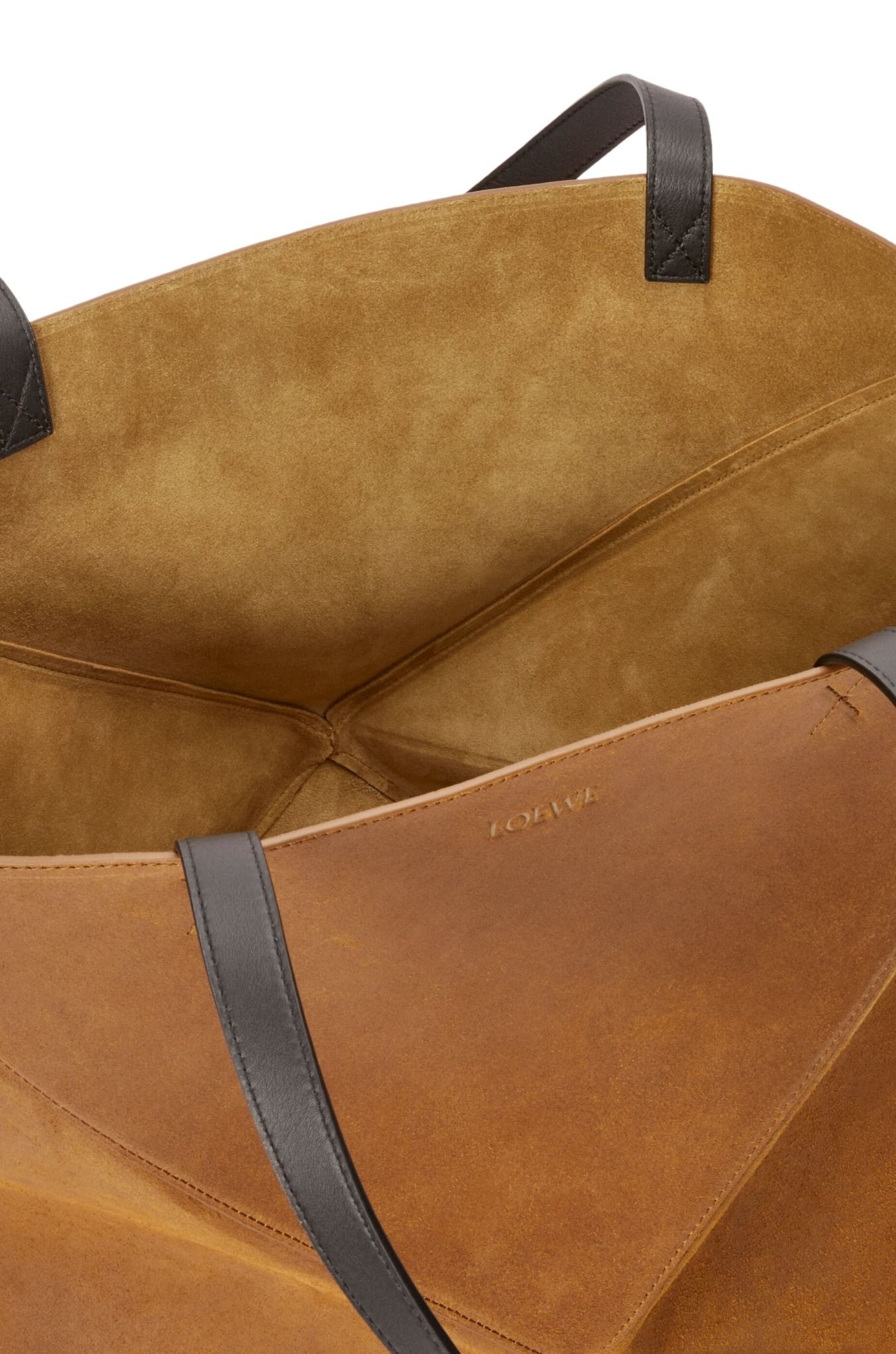  Túi Nữ Loewe XL Puzzle Fold Tote 'Cognac' 