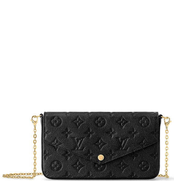  Túi Nữ Louis Vuitton Felicie Pochette 'Black' 