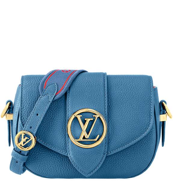  Túi Nữ Louis Vuitton Lv Pont 9 Soft PM 'Blue' 